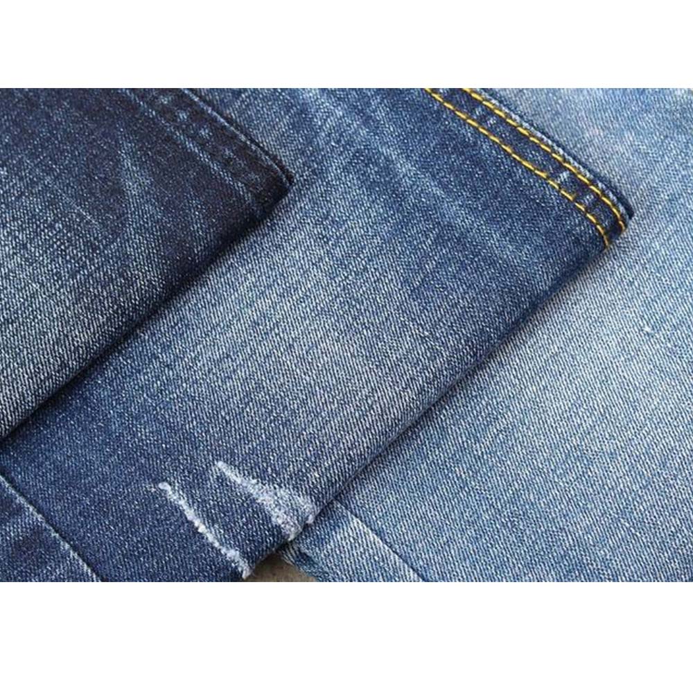 Cotton Polyester Spandex Denim Fabric 10.2 OZ