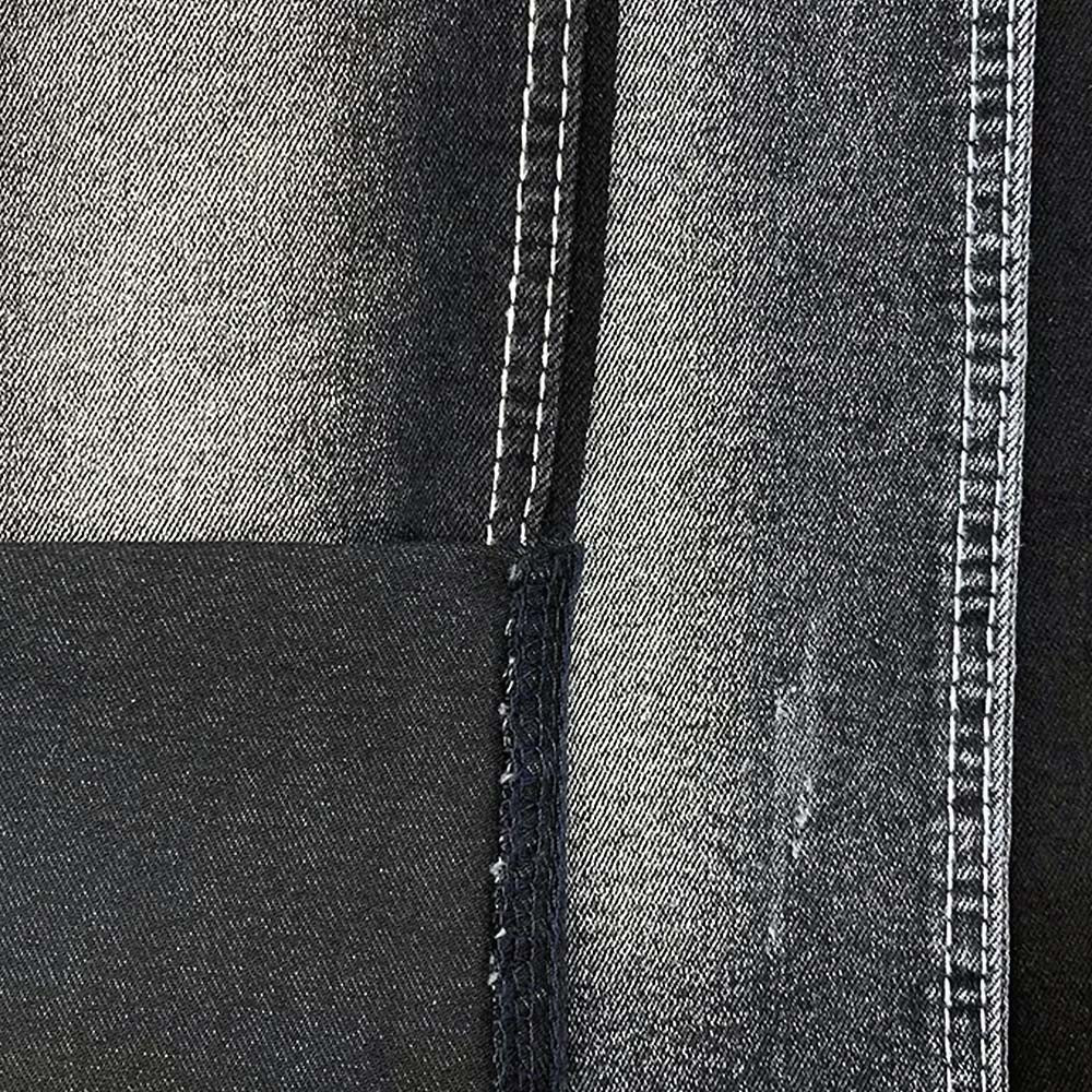 Blue Super Stretch Cotton Slub Denim Fabric 10 OZ