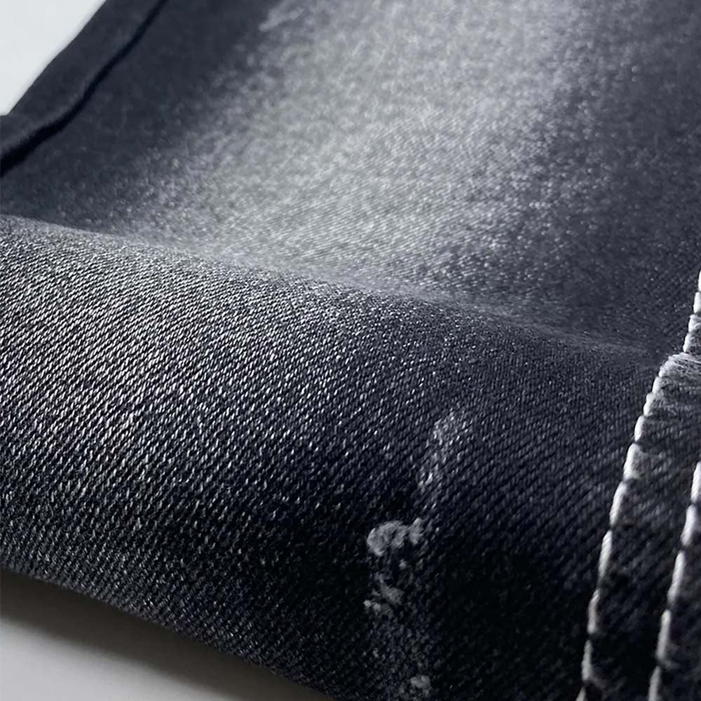 Blue Super Stretch Cotton Slub Denim Fabric 10 OZ