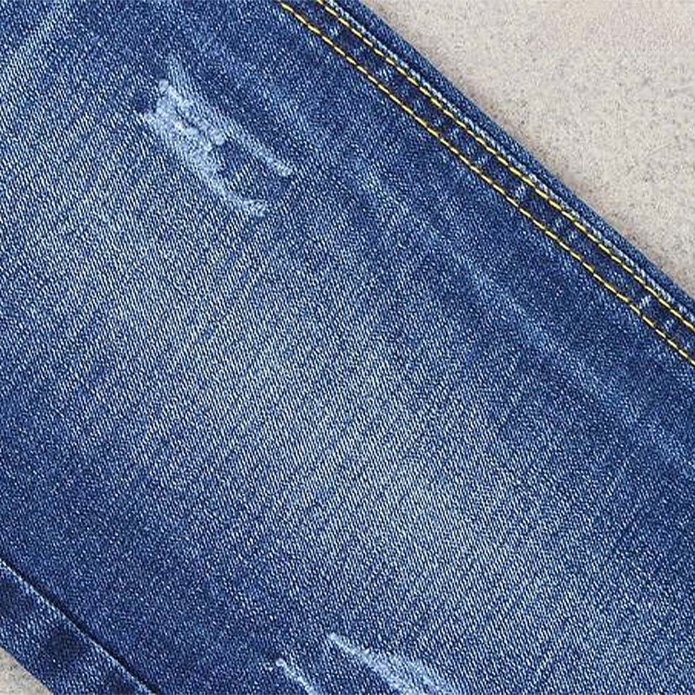 Cotton Polyester Spandex Denim Fabric 10.2 OZ