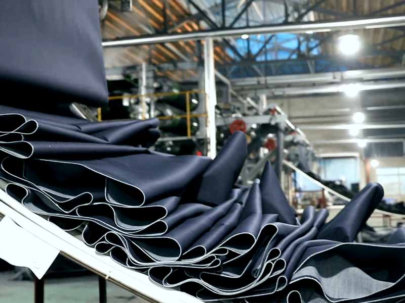 Denim roll finishing-textile industry