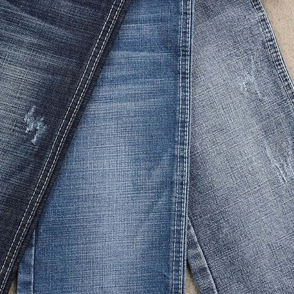 Cotton Polyester Spandex Denim Fabric 10.2 OZ