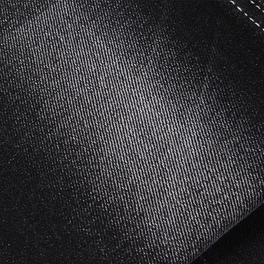 Stretch  Denim Fabric Black Color For Man Jeans   11.5 Oz