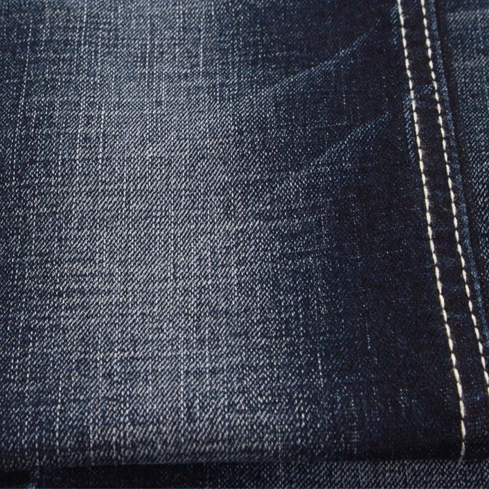 Denim Jeans Fabric Crosshatch Slub Denim Fabric 10.5 OZ