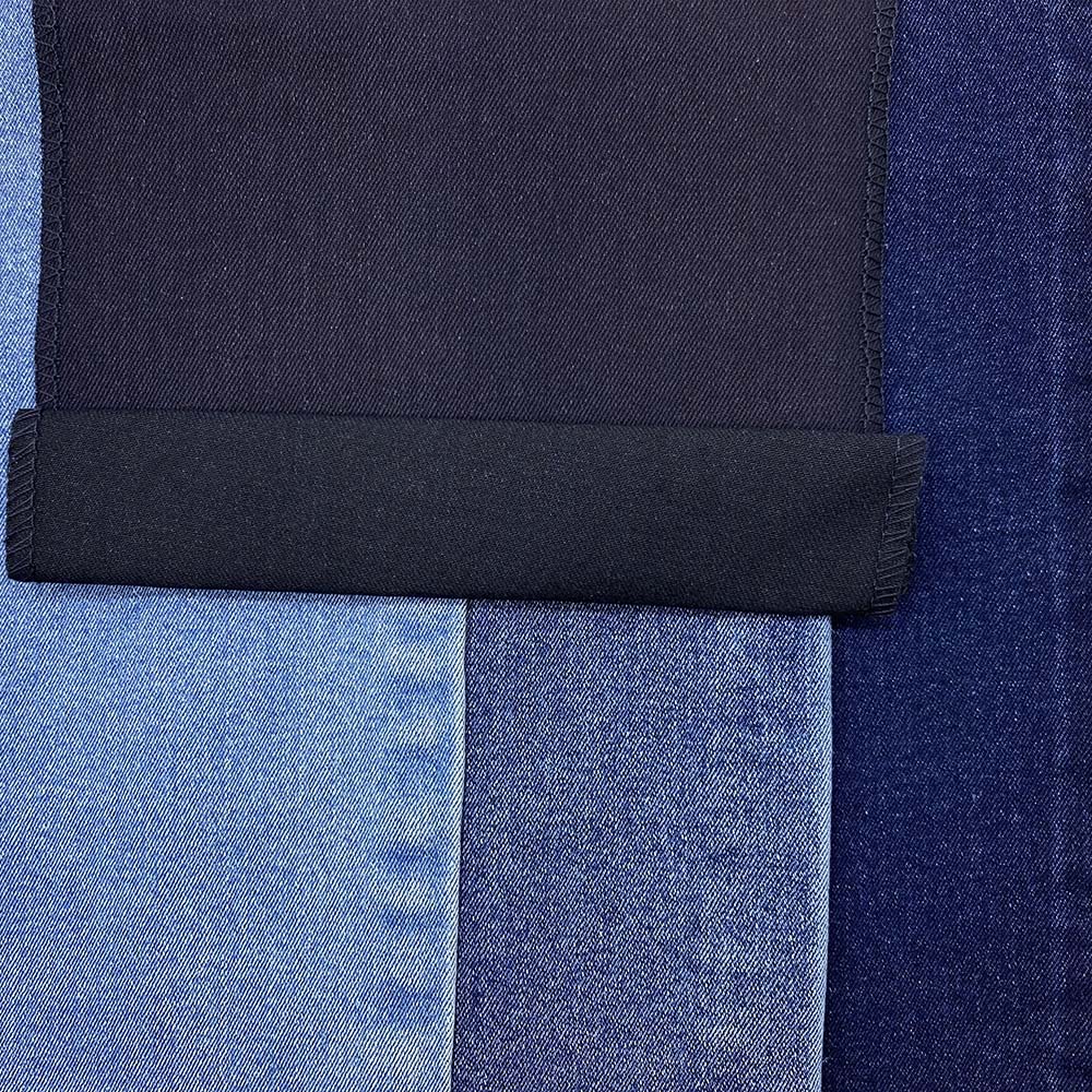 Black Jeans Fabric Roll Standard Stretch Denim Fabric 11.2 OZ